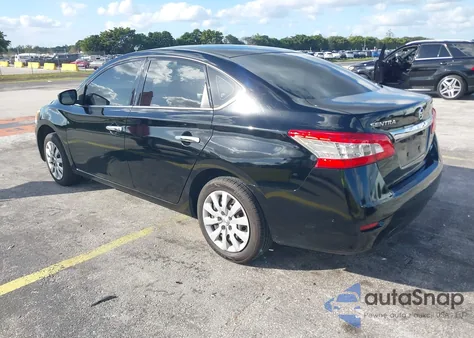 2014 Nissan Sentra Sv z USA, uszkodzony, nr VIN 3N1AB7AP2EY219996